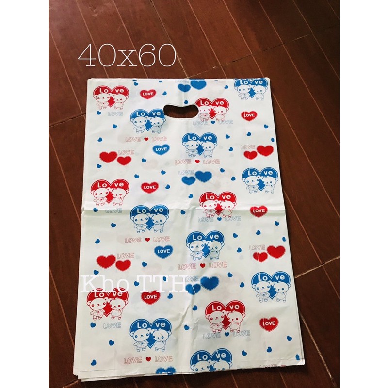 100g Túi nilong in hình sắc nét đủ kích cỡ