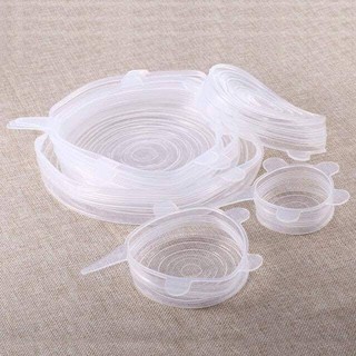 Set 6 nắp đậy silicon