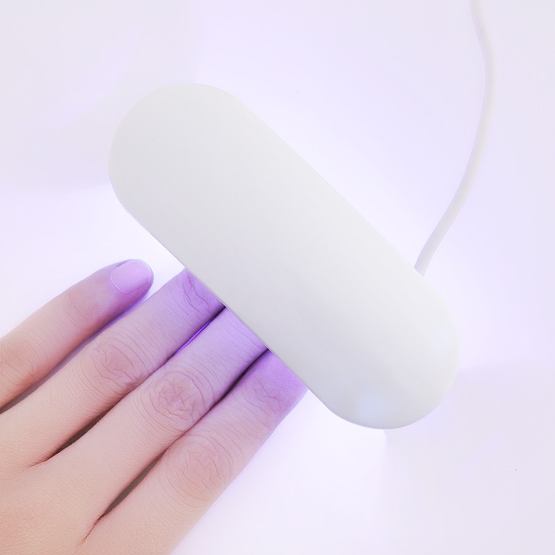 Đèn UV 3 bóng LED 6W UR SUGAR ánh sáng trắng đầu cắm USB chuyên dụng cho làm móng