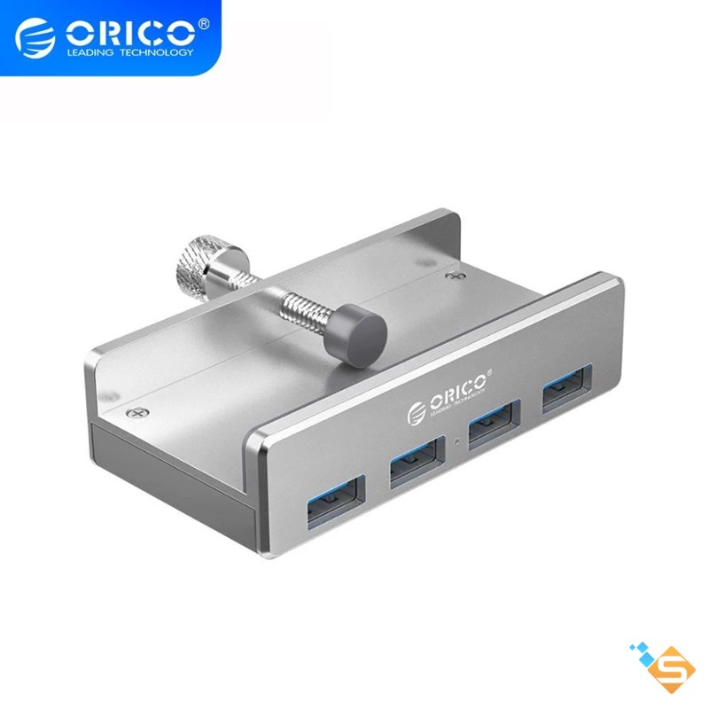 ORICO Bộ Hub Chuyển đổi USB có 4 cổng USB 3.0 tốc độ cao thiết kế dạng kẹp MH4PU-P - Bảo Hành 1 Năm