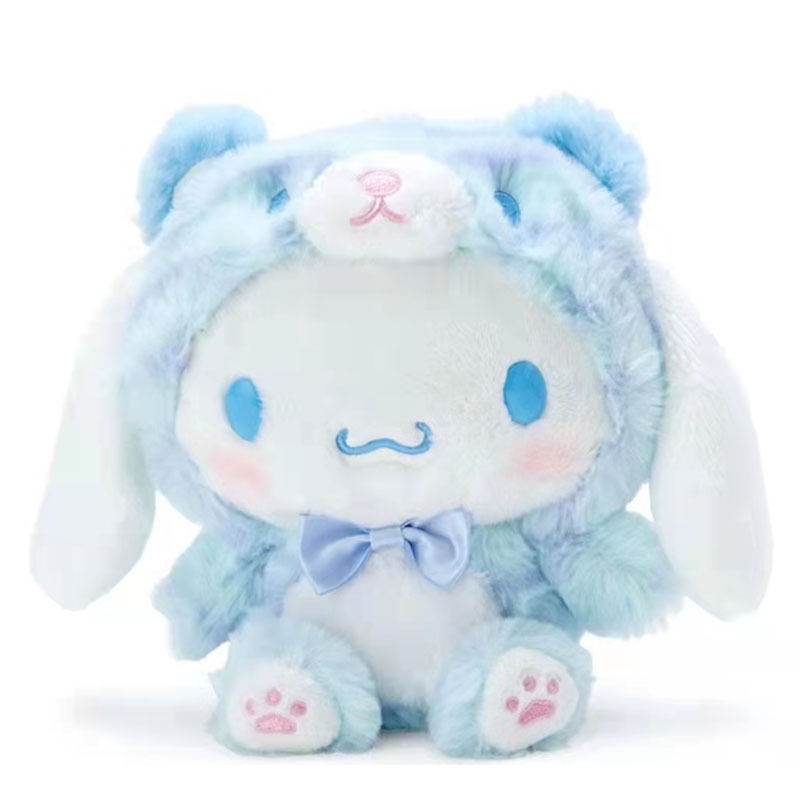 Sanrio Búp Bê Nhồi Bông Đồ Chơi Hình Cinnamoroll / Mèo / Cinnamoroll / Hoạt Hình Đáng Yêu Cho Bé