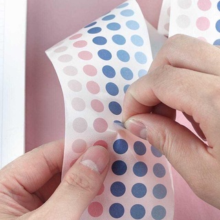 Cuộn Miếng Dán Sticker Washi Chấm tròn  Basic Trang Trí Bullet Journal, Nhật Ký, DIY Sổ Vở , Dán Postcard trang trí
