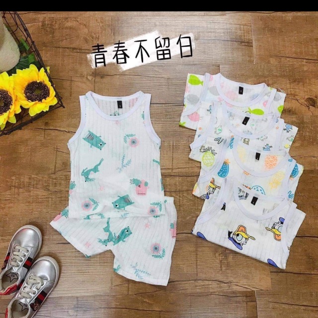 Freeship 99k TQ_Set cotton lỗ