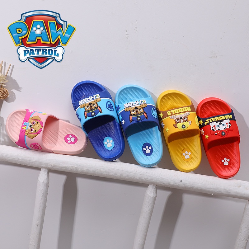 Dép Đi Trong Nhà Chống Trượt In Hình Paw Patrol Dễ Thương Cho Bé 0214