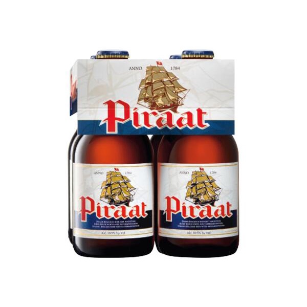 Lốc 4 Chai Bia Piraat 10.5%