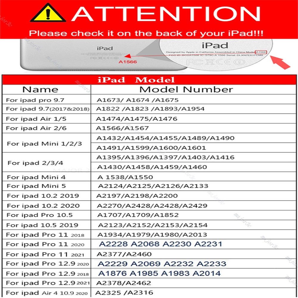 Bao da máy tính bảng in Starry Night có ngăn đựng bút cho Ipad Mini 1 3 4 5 6 7 8 11 Air4 9.7 2017 2021 2019 2020