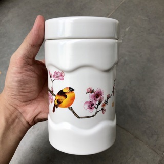 Hủ đựng trà gốm sứ cao cấp