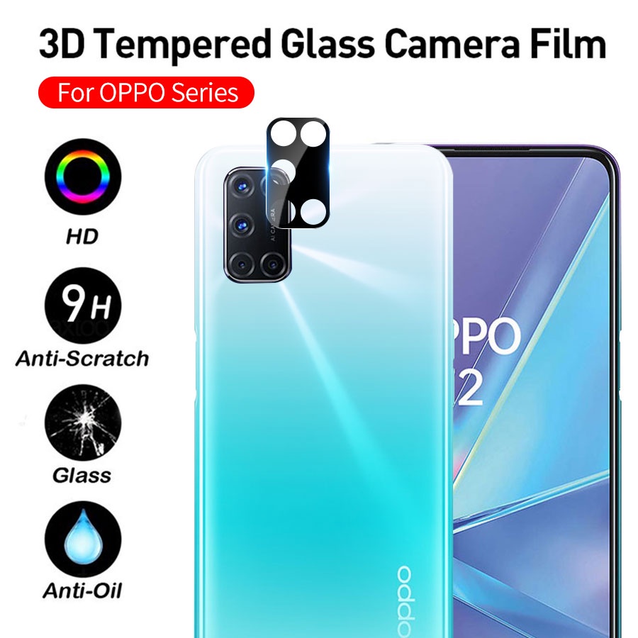 Kính cường lực bảo vệ Camera cho OPPO A15 A15S A16 A33 A53 A53S A52 A72 A73 A92 A76 A54 A74 A55 A93 A94 Reno 5 5F 6 7 Pro