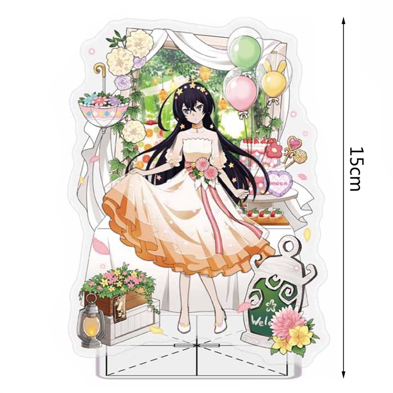 Mô hình nhân vật anime Bungou Stray Dogs có giá đỡ trưng bày làm từ acrylic