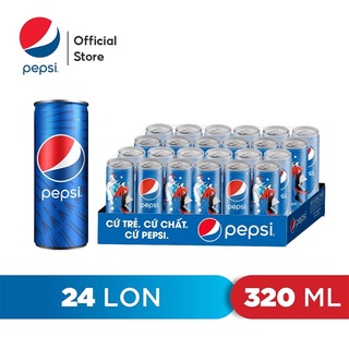 Pepsi 24 lon/Thùng 320ml Chang's Food