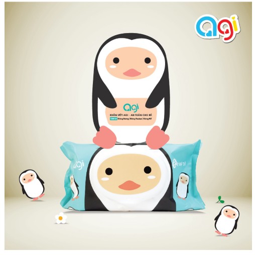 KHĂN ƯỚT AGI  - KHÔNG MÙI DATE 2025