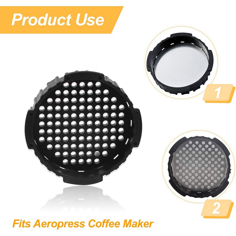 Bộ 2 Nắp Lọc Thay Thế Cho Máy Pha Cà Phê AeroPress