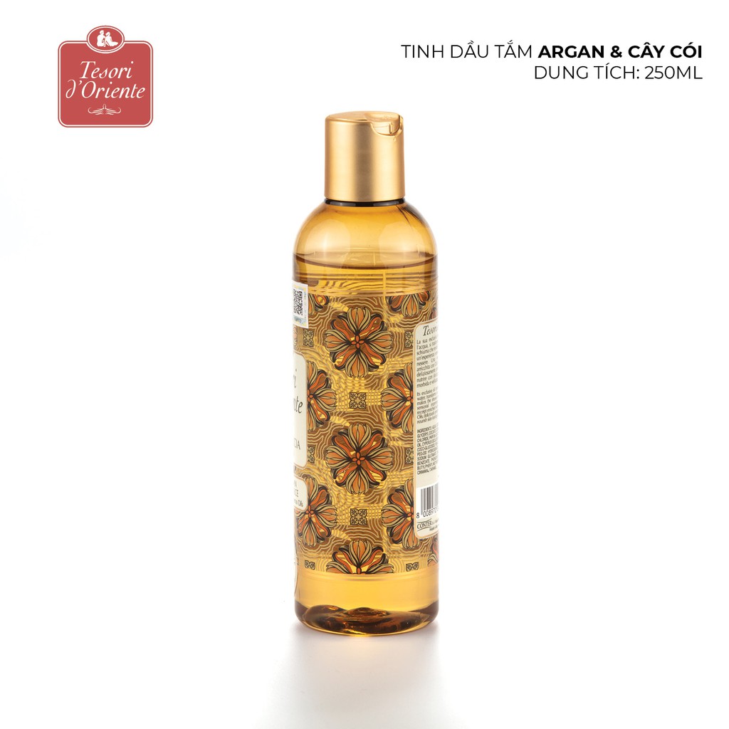 Tinh dầu tắm Tesori d'Oriente Argan và Cyperus - Argan & Cyperus Oils 250ml | BigBuy360 - bigbuy360.vn