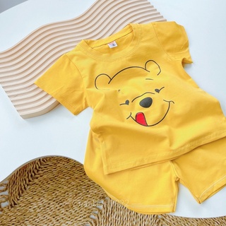 Bộ gấu pooh cặp vàng