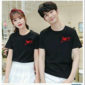 (ÁO ĐÔI GIÁ SỈ) ÁO ĐÔI LOVE TÌNH NHÂN
