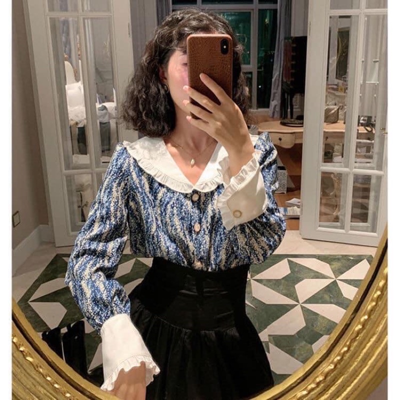 CHÂN VÁY VINTAGE CẠP CAO