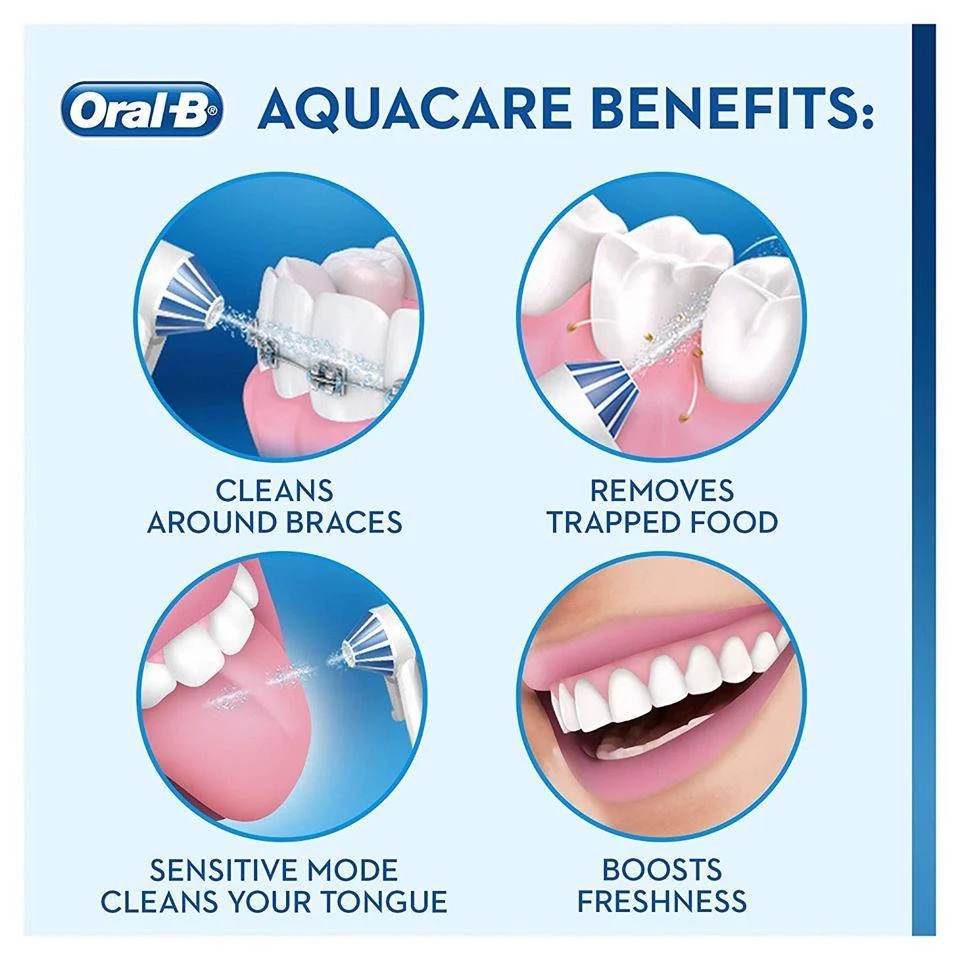 Tăm Nước OralB Aquacare 4 HÀNG CHÍNH HÃNG