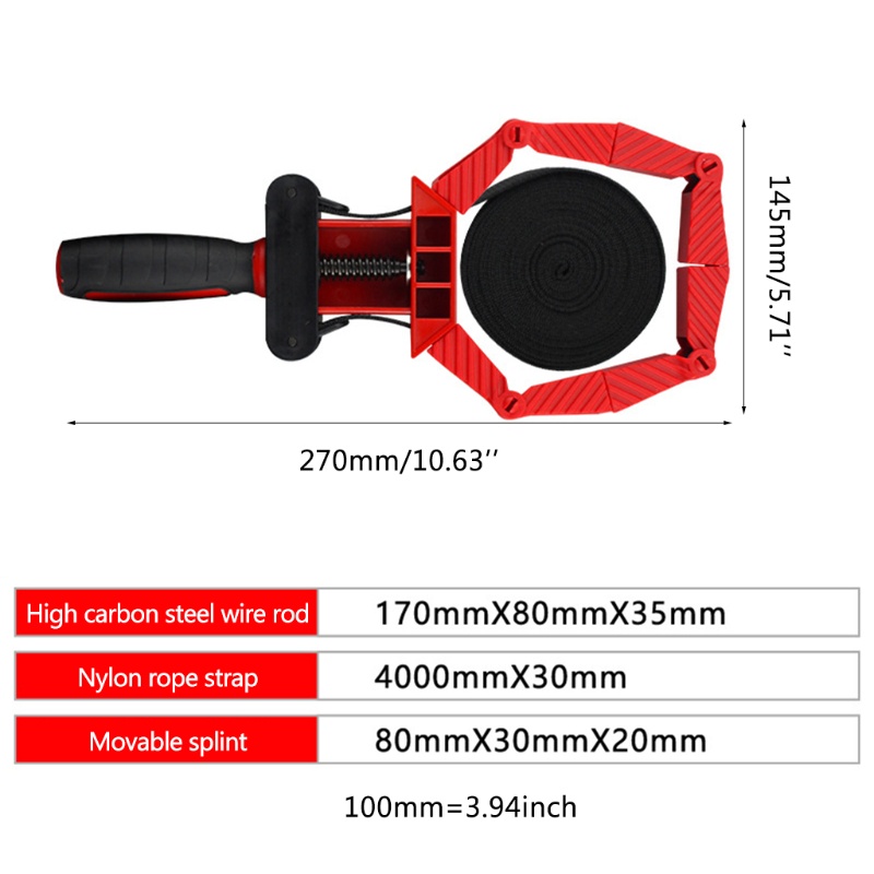 Dây Kẹp Góc 4M Hỗ Trợ Làm Mộc Tiện Lợi
