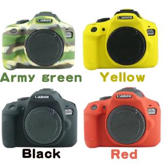 Vỏ silicone cao su mềm bảo vệ cho máy ảnh Canon EOS 1300D 1500D