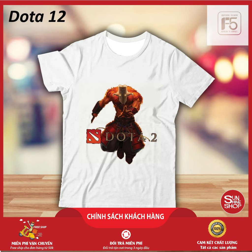 Áo Thun Dota 2 Đẹp Giá Rẻ DT01