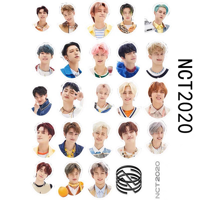 [Có sẵn] Miếng dán sticker NCT2020 Maknae line