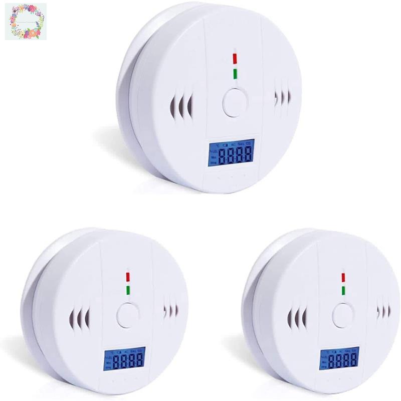 Carbon Monoxide Gas Detection with Warning Alarm CO Gas Monoxide Poisoning Gas Sensor Warning Alarm Detector