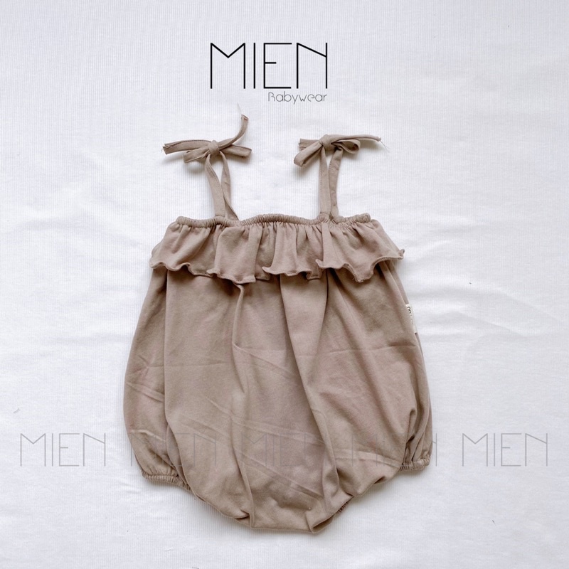 (R03) Bodysuit 2 dây babydoll cho bé gái MIEN