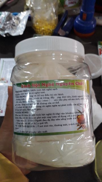500g Tinh bột Nghệ ĐEN