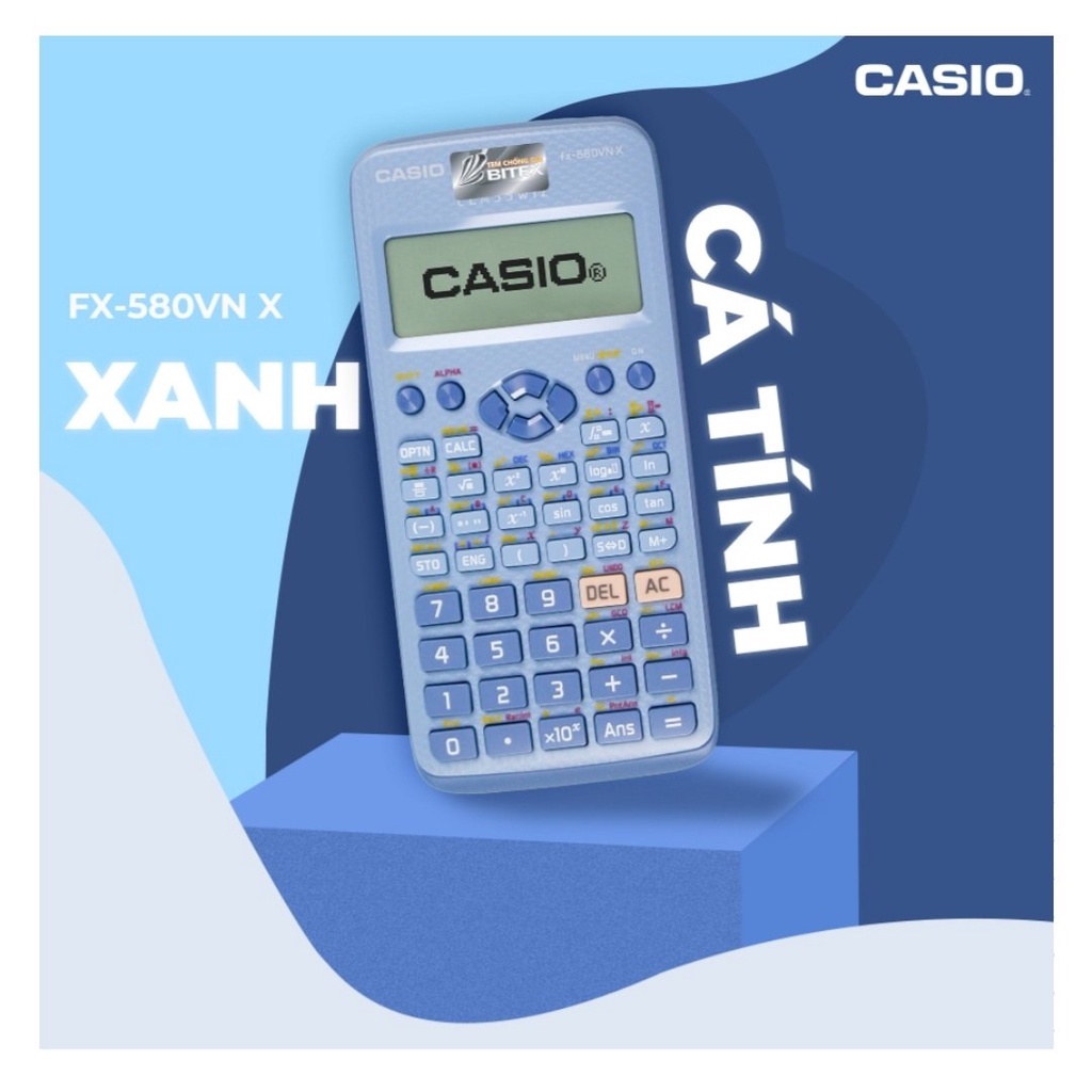 Máy Tính Cầm Tay Học Sinh Casio Fx 580VNX