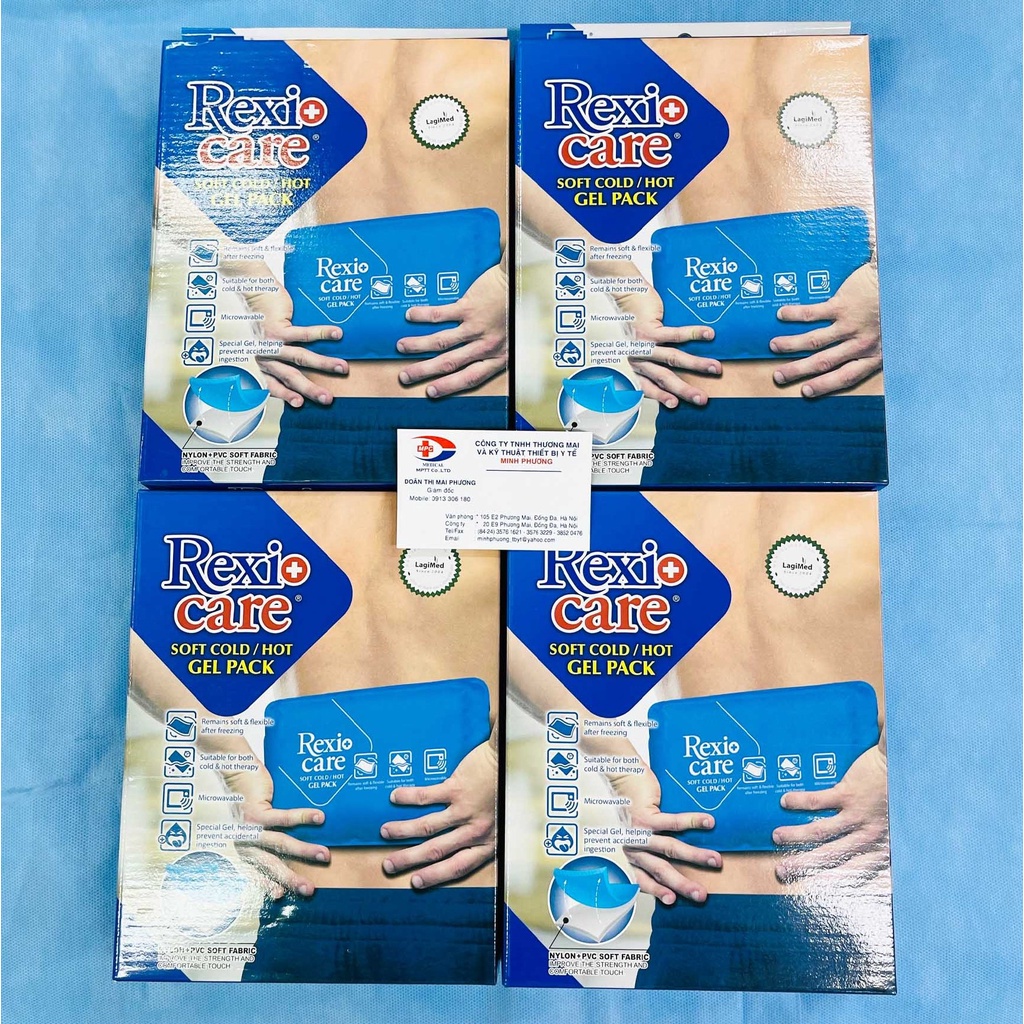 Túi chườm dạng gel nóng, lạnh đa năng cao cấp REXICARE