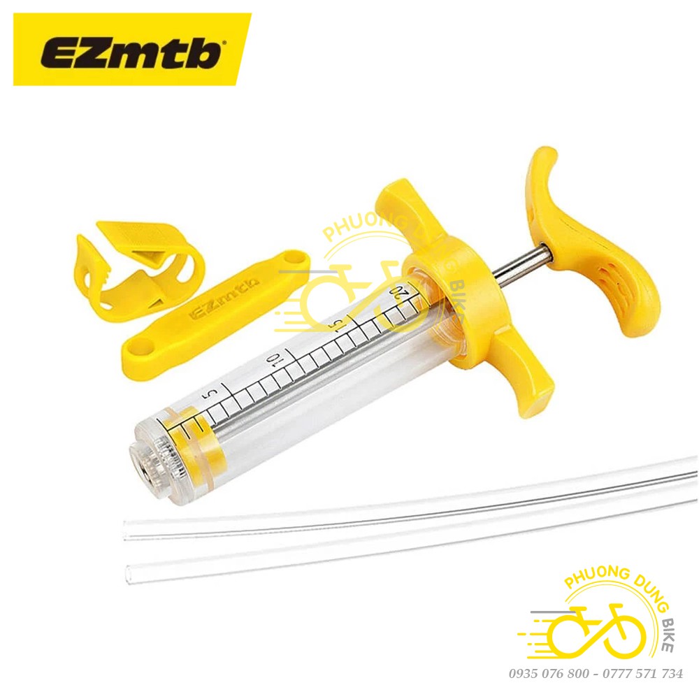 Bộ công cụ bơm phanh dầu thắng xe đạp Shimano, Tektro, Magura - EZMTB 01