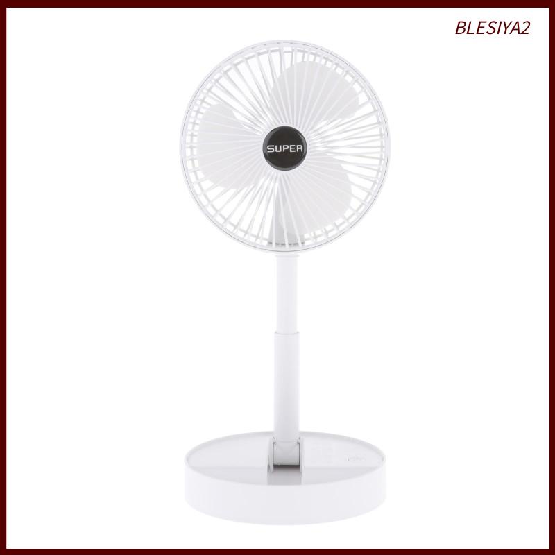Foldable Desktop Fan Portable Personal Fan 3 Speeds Head Rotatable