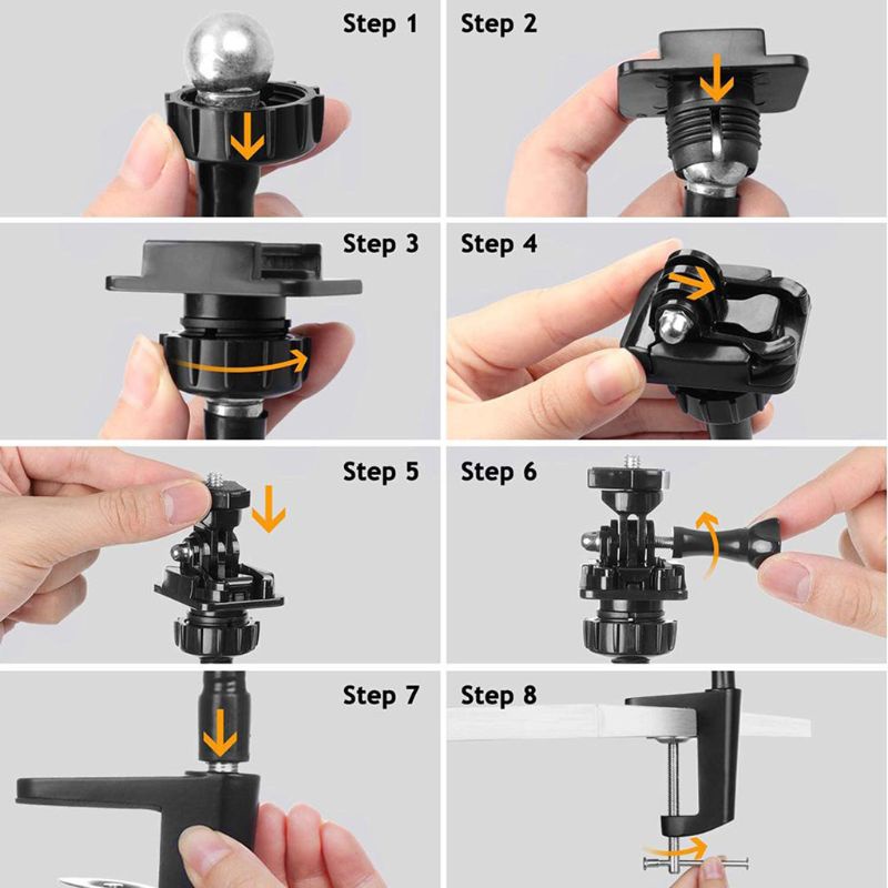 Giá đỡ webcam máy tính để bàn linh hoạt cho Brio 4k C925E C922X C922 C930E C930 C920