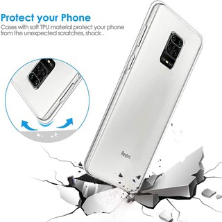Ốp lưng dẻo silicon Redmi Note 9s / 9 Pro / 9 Pro Max / Note 10 Lite / Poco M2 Pro hiệu Ultra Thin - Hàng nhập khẩu