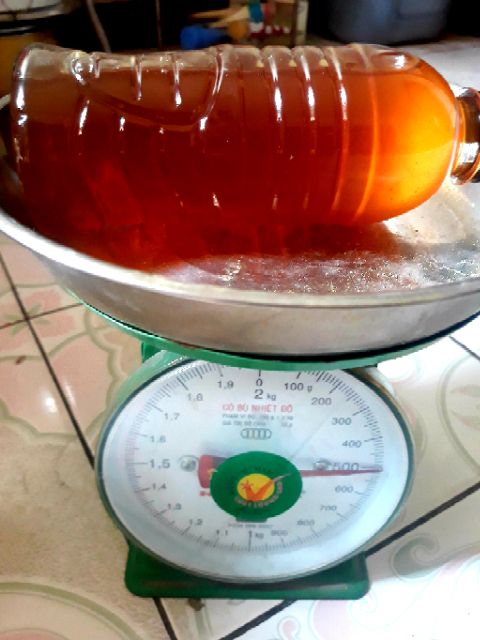 Mật ong chai 350ml đặc sánh thơm ngon cam kết nguyên chất bao test