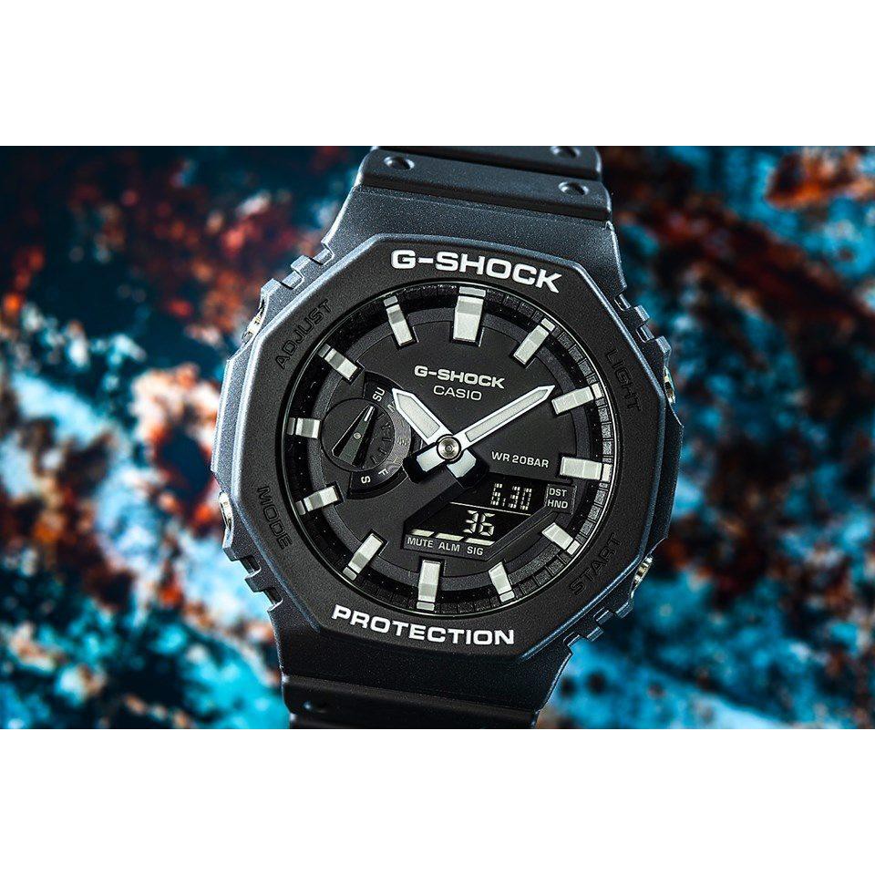 Đồng hồ Casio G-Shock Nam GA-2100-1A chính hãng chống va đập - Bảo hành 5 năm - Pin trọn đời