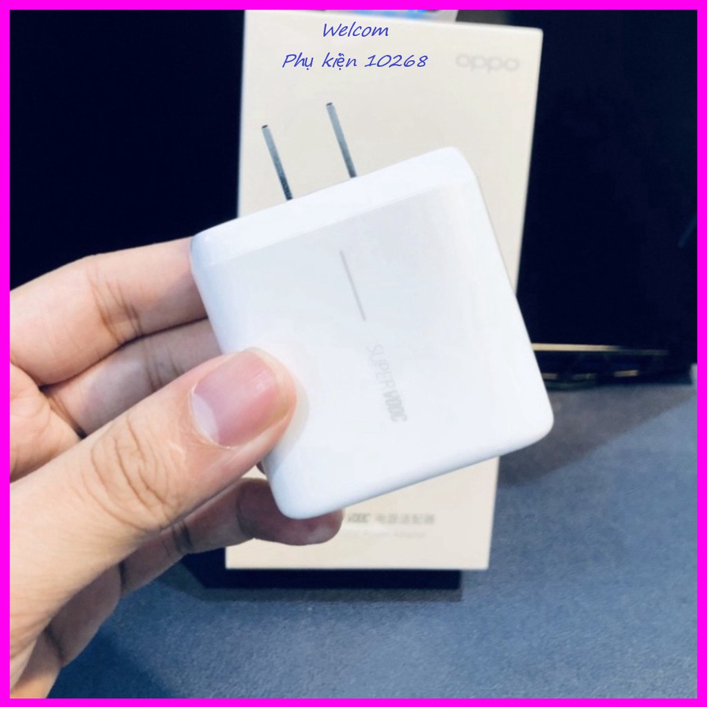 Bộ sạc nhanh Oppo Super VOOC 2.0 Find X2 Pro - 65W - Hàng Chính Hãng - Bảo hành 06 tháng