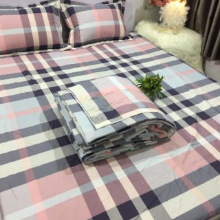 Com bo chăn ga gối chun 100%cotton hàn quốc