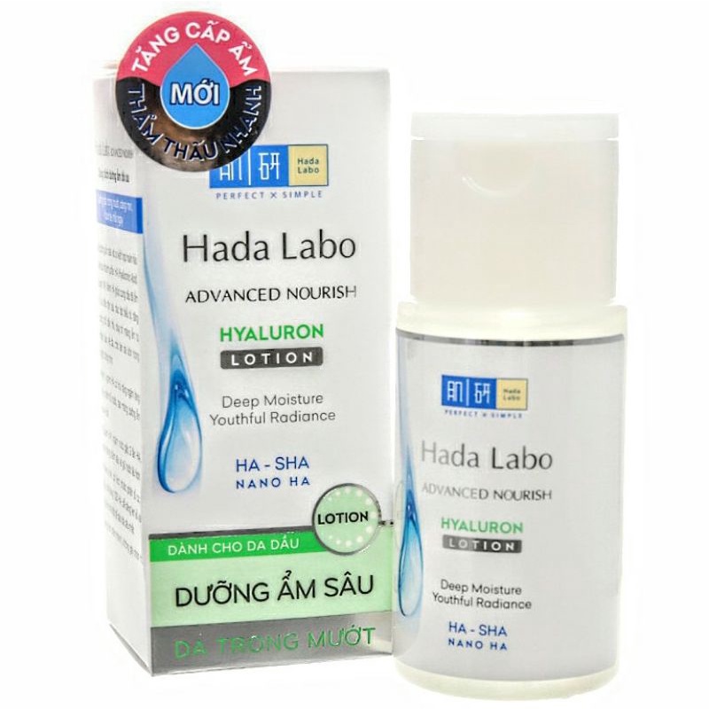 Dung dịch dưỡng ẩm da dầu Hadalabo 100ml