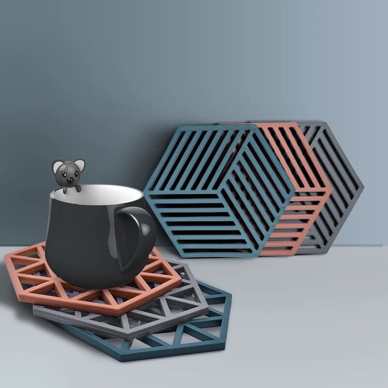 12CM Thảm Silicon Cách Nhiệt Chống Trượt Đa Năng Cho Nhà Bếp