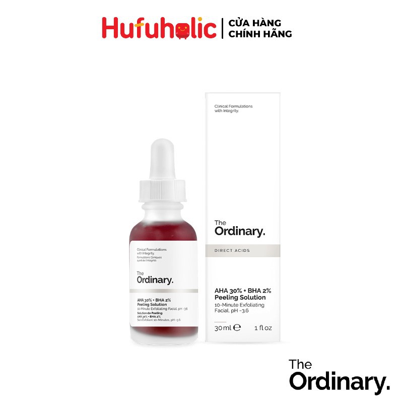 Tẩy da chết hoá học THE ORDINARY AHA 30% + BHA 2% Peeling Solution ORDI28