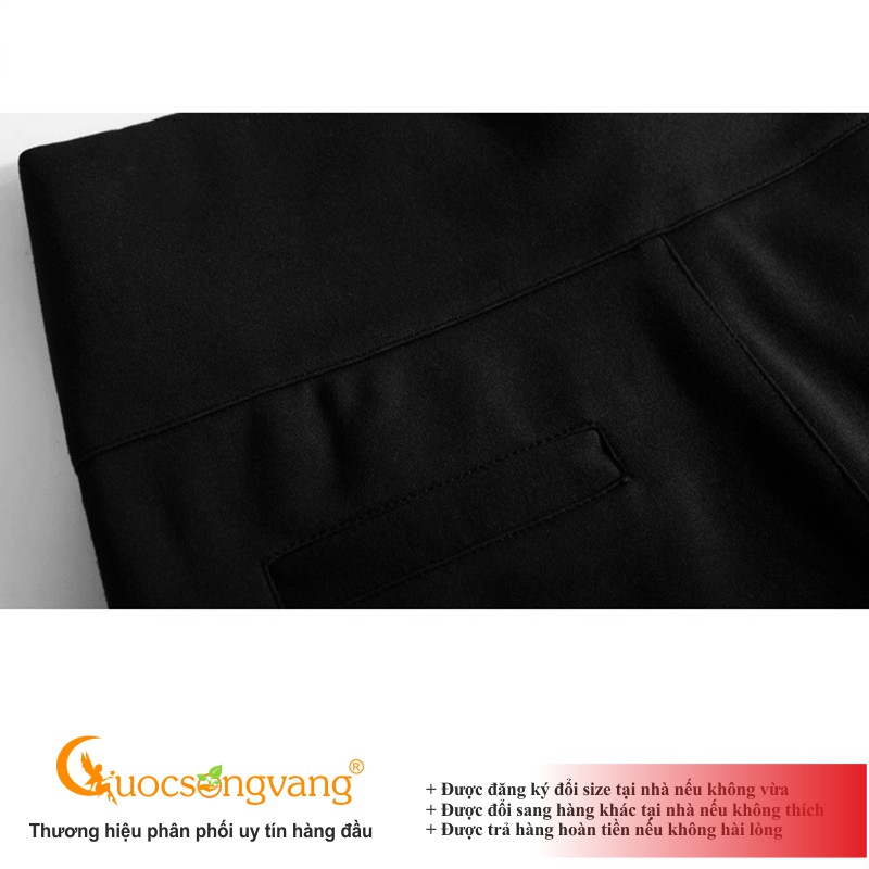 Quần lửng nữ quần legging lửng cotton co giãn 4 chiều GLQ047 lửng Cuocsongvang