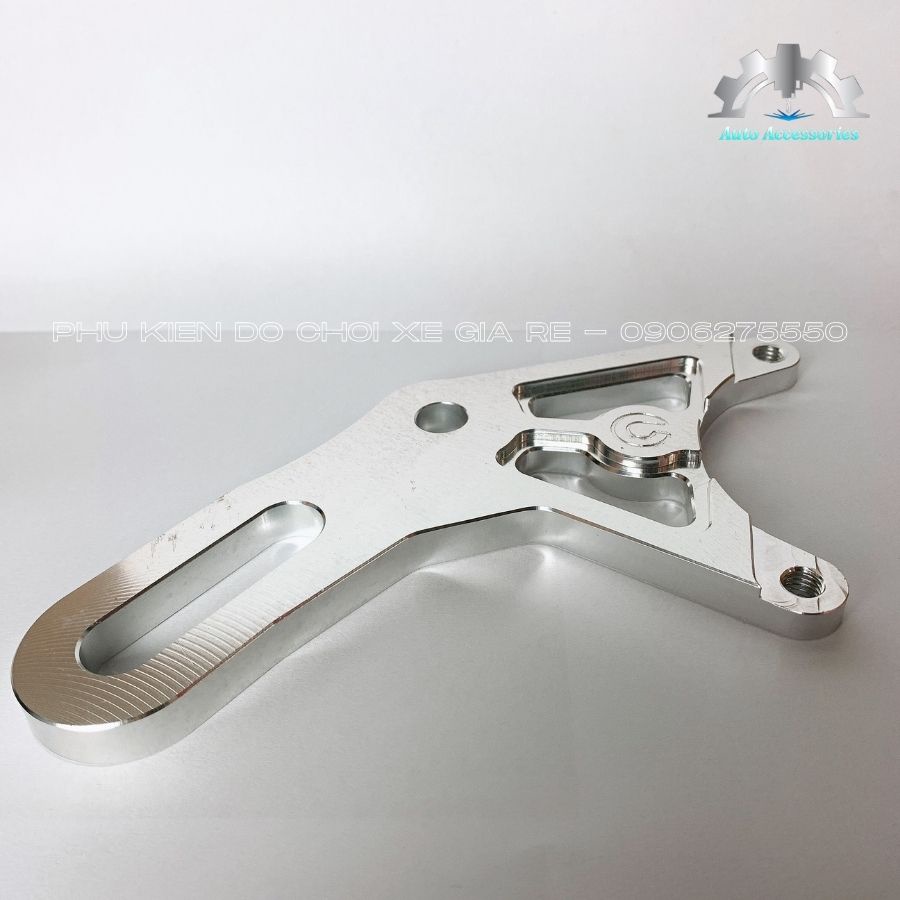 Pát CNC, Pát Sau gắn đĩa 200mm, Heo 2piston Brcmbe Nissin Adelin Frando... xe Wave Sirius Jupiter Dream Future...