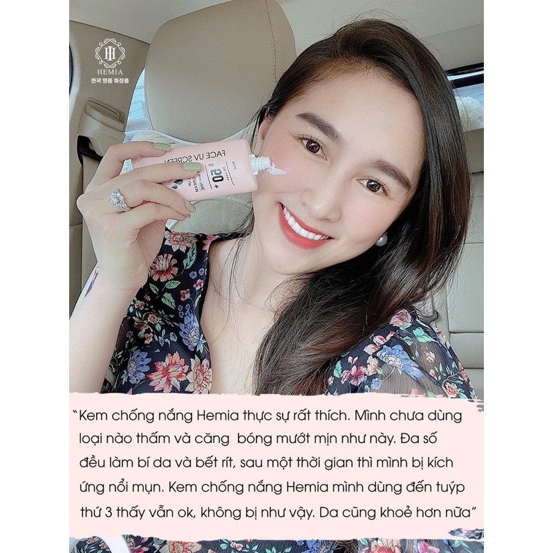[CHÍNH HÃNG] Kem chống nắng Hàn Quốc Hemia-Trắng da-Nâng tông | BigBuy360 - bigbuy360.vn