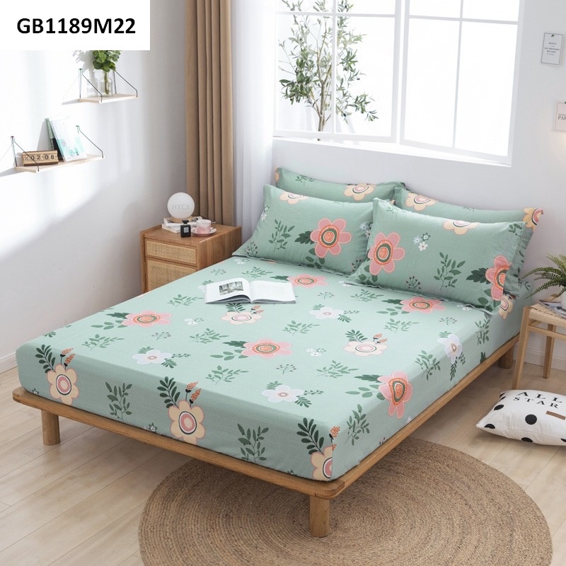 GB1189- sale 30% Ga trải giường ga bọc chun cotton 120 x 200cm hàng nhập