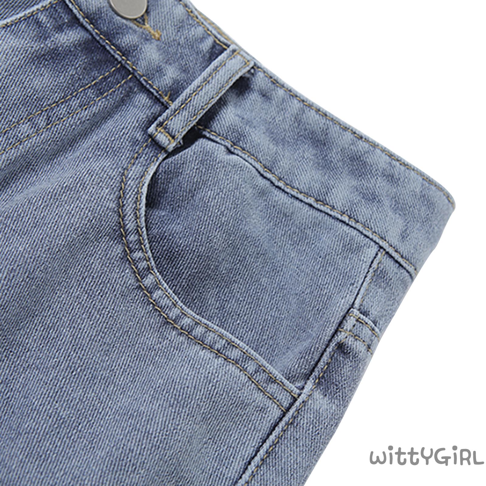 Quần Jeans Dài Ống Rộng Thời Trang Dành Cho Nữ | BigBuy360 - bigbuy360.vn