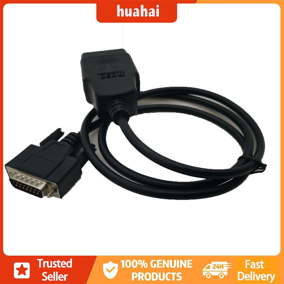 Bộ chuyển đổi chẩn đoán ô tô OBD II 16 chân Cáp nối dài nam sang DB 15 chân nữ