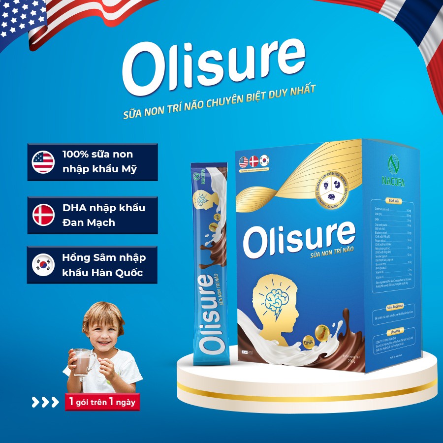 Sữa non trí não  Olisure 👍👍   hỗ trợ giúp bé tăng cường phát triển trí não