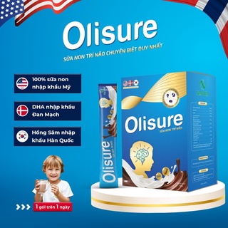 Sữa non trí não Olisure hỗ trợ giúp bé tăng cường phát triển trí não