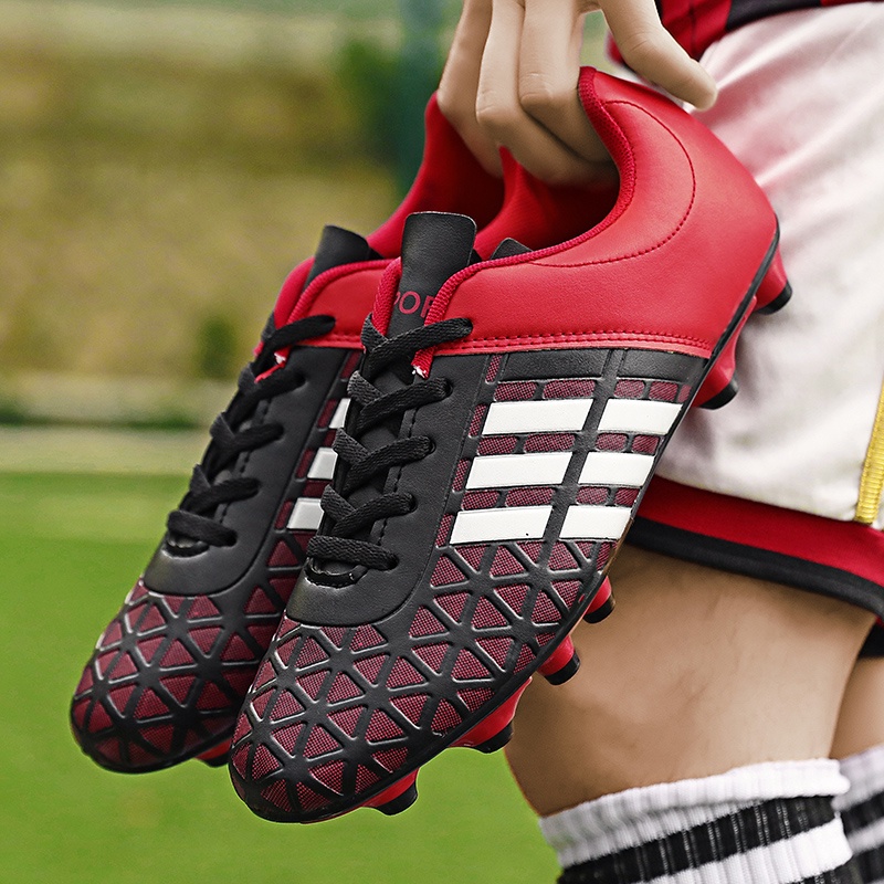[Hàng Có Sẵn] Giày Đá Banh Plus Size 31-43 Kasut Sukan Sepatu Bola Sepak Lelaki Cho Bé